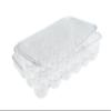 Kitchen Spaces Deluxe Egg Tray, Holds 18 Eggs, Refrigerator Storage Container with Lid, Stackable Fridge Organizer, Crush-Proof, BPA-Free, Clear view 1