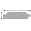 OVALCREST Rectangle Beveled Wall Mirror for Home Decor - Marquis Style - Silver Spray - 32x44 Outside Dimensions view 4