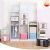 GUO FENG DIAO  Storage Bins With Lids Oxford Cloth Steel Frame Storage Box Quilt Folding Wardrobe Fabric Extra Large Storage Bag view 2