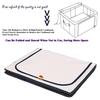 GUO FENG DIAO  Storage Bins With Lids Oxford Cloth Steel Frame Storage Box Quilt Folding Wardrobe Fabric Extra Large Storage Bag view 4