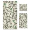 ALAZA Towel Set - 3 Soft, Highly Absorbent Towels: 1 Bath, 1 Hand, 1 Washcloth for Kitchen, Beach, Gym, Spa view 1