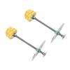 FIRE MECCA Fire Palm Torches 1.25 Inch Woven Kevlar MoonBlaze Head Set of 2 Adjustable Size Beginners to Advanced Flow, Spinning, Circus, Belly Dance Prop for Festivals & Performances view 3