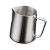 Inzopo 350ml,600ml Kitchen Stainless Steel Coffee Frothing Milk Tea Latte Jug with Scale - 300ml 350ml view 1