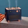 For Bedroom Home Mist Humidifiers For Dual Spray Humidifier Usb Desktop Large-Capacity Atomizer 2-In-1 Office Bedroom Handle Humidifier-Blue view 2