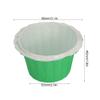 100Pcs Mini Cupcake Liners DIY Paper Cake Cup Foodgrade Muffin Cupcake Dessert Wrapper Liners Nonstick Oil Baking Cups Kitchen Baking Accessory(Green) view 2