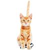 Cabilock 1pc Cat Roll Paper Storage Rack Creative Iron Paper Towel Holder for Kitchen Bathroom Cute Cat Organizer view 3