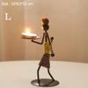 MinLia 1PC Candlesticks Candle Holder,Candlestick Holder,Nordic Metal Candlestick Abstract Character Sculpture Candle Holder,Candlestick Holder(L) view 2