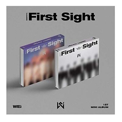 WEI Identity : First Sight 1st Mini Album Random Ver CD+1p Folding Poster On Pack+132p PhotoBook+6p Accordion Booklet+1p Polaroid+1p Post+1p Bookmark+2p Card+Message PhotoCard SET+Tracking