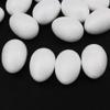 Inzopo Pack of 50 White Modelling Craft Polystyrene Foam Eggs Ornaments 5cm view 3
