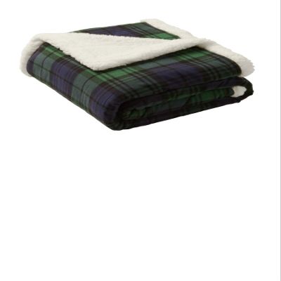 Port Authority Flannel Sherpa Blanket