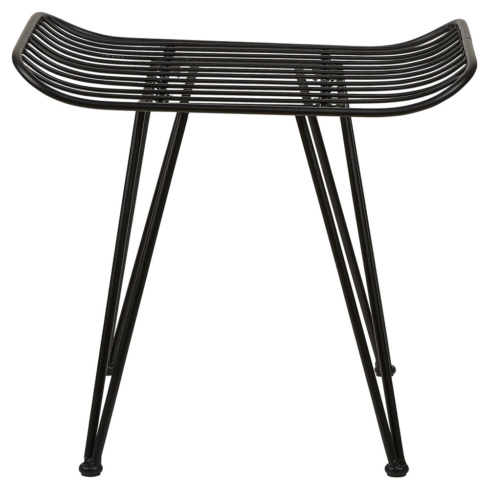 Villa Collection 341358 Villa Collection Stool/Metal / H16 Inch/Black