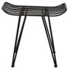Villa Collection 341358 Villa Collection Stool/Metal / H16 Inch/Black view 1