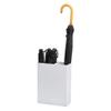 Umbrella Racks WXYZ Metal Wrought Iron Umbrella Stand with Removable Drip Tray for Hotel Office Business Umbrella Bucket 30x13x40cm Black and White (Color : White) view 1