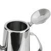 1.5L/2L Stainless Steel Water Coffee Pot Ice Tea Jug Kettle Pitcher with Lid - Silver, 1.7L 2L #2 view 3