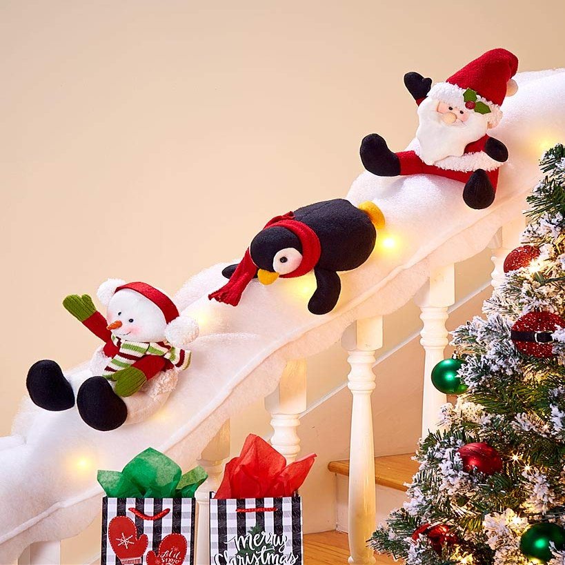LTD Commodities Decorative Holiday Snow Surfing Set