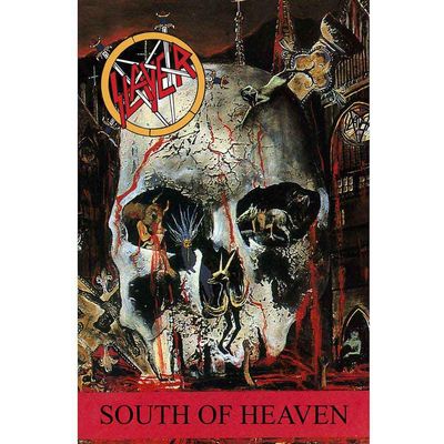 Rock Off officially licensed products Slayer Textile Poster: South of Heaven Size One Size