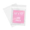iMailer - 200 Pcs- 10" x 13" Clear Zip Bags - Reclosable Plastic Zip Poly Bags 2 Mil for Prints, Photos, Documents, Clothing, T-Shirt view 1