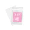 iMailer - 500 Pcs- 3" x 5" Clear Small Zip Bag - Reclosable Zip Plastic Poly Bags 2 Mil with Resealable Lock Seal Zipper for Photo, Jewelry, Bakery, Treats, Party Favors view 1