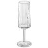 Koziol Club Superglas No.14 Champagne Glass Diameter 6,6 cm Clear view 1