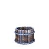 Wooden Flowers Basket Round Shape view 1