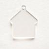 25 Acrylic Christmas Ornaments Blanks Home 1/8" Thick Clear Made U.S.A (8") view 1