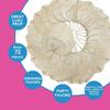 Fun Express Bulk Bamboo Fans - Party Supplies - Outdoor Summer Cooling Supplies Farmhouse Wall Decor Wedding Party Favors - Home Decorations Birthday Gift - 72 Pieces view 3