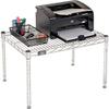 Nexel Commerical Wire Shelf Platform Dunnage Storage Rack, 18" x 30" x 14", Chrome view 2