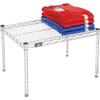 Nexel Commerical Wire Shelf Platform Dunnage Storage Rack, 18" x 30" x 14", Chrome view 4