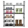 6-Tier Shoe Rack Storage Organizer, Shoe Rack Storage Closet Portable Boot Organizer Shoe Racks Space Saving, Shelves Holds view 3