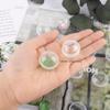 AUEAR, 200 Pcs Vending Machine Capsules Small Clear Empty Round Cases for Gumball Containers Stands Molds Hidden Surprise Treasure Inserts for Party Favors 1.1 Inch view 3