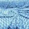 New Creations Fabric & Foam Inc, 58/59" Wide Snuggle Rosebud Soft Fabric (Light Blue, 2 Yards) view 1