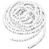 16 Feet Christmas Wood Bead Garland Wooden Bead Garland for Christmas Tree Holiday Decoration (White) view 1