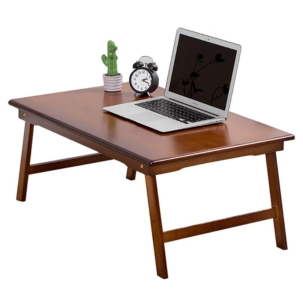 Foldable Computer Table, Japanese-Style Household Square Dining Table, Study Table, Desk, Low Bamboo Table, Multi-Function Dining Table, Various Sizes (Size : 704030cm)