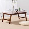 Foldable Computer Table, Japanese-Style Household Square Dining Table, Study Table, Desk, Low Bamboo Table, Multi-Function Dining Table, Various Sizes (Size : 704030cm) view 3