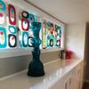 Atomic Mobiles Cool Retro Beatnik Party Room Divider - Mid Century Modern Contemporary Room Partition - Home & Office Decor - Many Sizes! (L - 37w x 70h) view 2