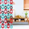 Atomic Mobiles Cool Retro Beatnik Party Room Divider - Mid Century Modern Contemporary Room Partition - Home & Office Decor - Many Sizes! (L - 37w x 70h) view 4
