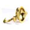ASHIRWAD Brass Oil/Ghee Aarti Jyot Diya Lamp Arti for Puja Heavy One with Handle | AE000010-01 (1.5 Inch) view 2