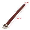 kucy Stilts Straps Drywall Leg Band Straps Kit Hook and Loop Canvas Woven Brown view 2