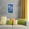 1964 New York Worlds Fair - Unisphere Globe - Vintage Travel Poster by Bob Peak - Fine Art Rolled Canvas Print 16in x 20in view 4