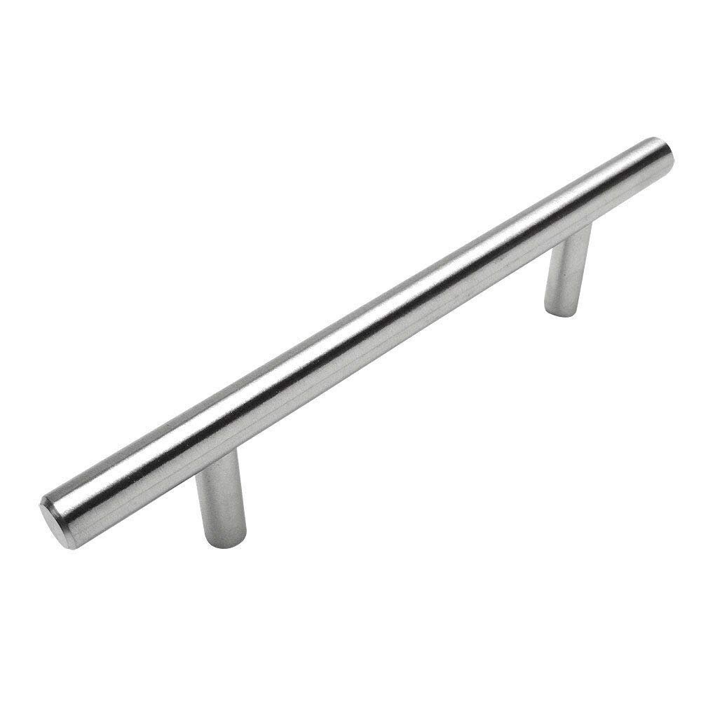 PJS Hardware Slim 3/8'' Diameter 404-96SS Stainless Steel Euro Style Bar Pullthe Best!