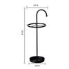 Umbrella Racks WXYZ Nordic Creative Umbrella Stand Home Hotel Office Iron Art Storage Rack, Can Store Long and Short Umbrellas, Waterproof and Not Easy to Rust 70x25cm view 2