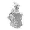Barberini Faun Sleeping Drunken Satyr Greek Statue Sculpture Cast Marble White view 3