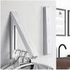 TYXTYX Wall Mounted Clothes Airer, Space Saving Washing Line Coat Shirt Dryer Folding/Pull Out Wall Hanger Space Saving Clothes Cupboard Storage view 2