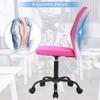 4 Pack Office Desk Chairs w/Lumbar Support - Ergonomic Mid Back Mesh Adjustable Height Swivel Armless Modern Task Executive Chairs for Women & Men view 4