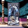 Lisa Parker Spirits of Salem Black Cat Skull Map Embossed Purse 18.5cm, PU Leather, Black, Lisa Parker Giftware, Spirits of Salem Artwork, Spacious and Stylish, Multiple Slots for Cards and Coins view 4