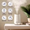 GENIANI Portable Cool Mist Humidifiers for Bedroom & Office - Ultrasonic Humidifier for Home, Baby, Small Room with Auto Shut Off, 250ML Easy to Clean Water Tank view 3