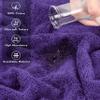 American Soft Linen 100% Cotton 600 GSM Turkish 40x80 Oversized Bath Towel Sheet, Extra Large Adult Towels for Bathroom, Purple Bath Sheet view 4