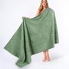 American Soft Linen 100% Cotton 600 GSM Turkish 40x80 Oversized Bath Towel Sheet, Extra Large Adult Towels for Bathroom, Sage Green view 1