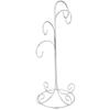 Bard's 4 Tiered Silver Ornament Stand, Tree, 14" H x 6.75" W x 6.75" D, Pack of 2 view 1