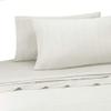 Brooklyn Flat Cotton Blend Ultra Soft Jersey Knit Sheet Set, White, Full view 1